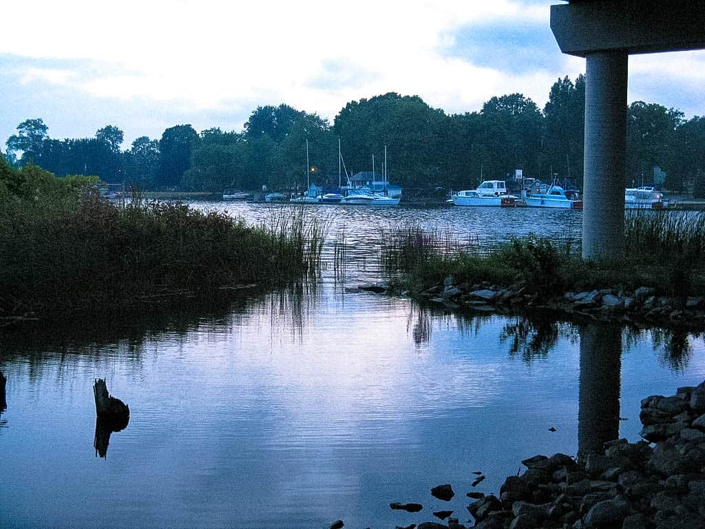 The Mnjikaning Fish Weirs National Historic Site in the Chippewas of Rama First Nation in Ontario. The First Nation barred media from covering an all-candidates meeting about an upcoming band election. There's debate over whether media blackouts protect cultural sensitivity in First Nations or enable officials to evade public scrutiny.Yoho2001 / CC BY-SA 3.0