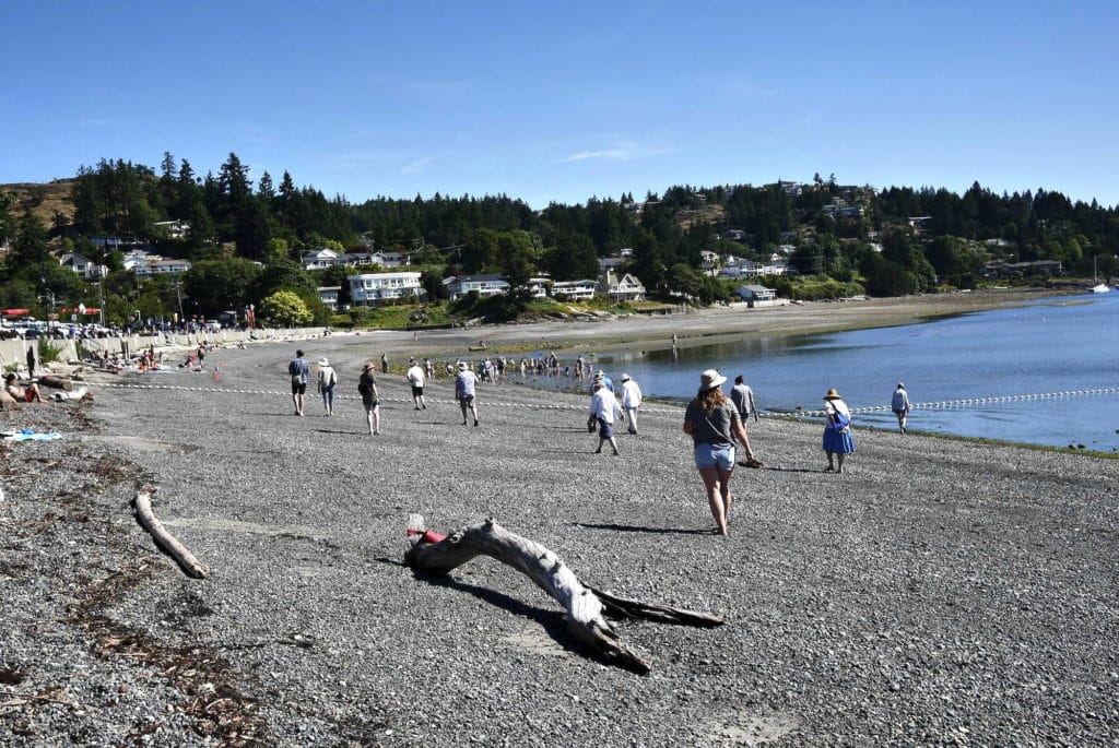 The Discourse readers were invited to walk along the shores of Stiil'nep  Departure Bay to consider what it was like before contact with settlers.