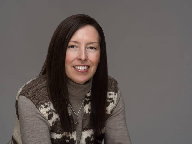 Counsellor Lyla Harman of Cowichan Tribes says she integrates Indigenous languages, songs, knitting, basket weaving, carving and painting.