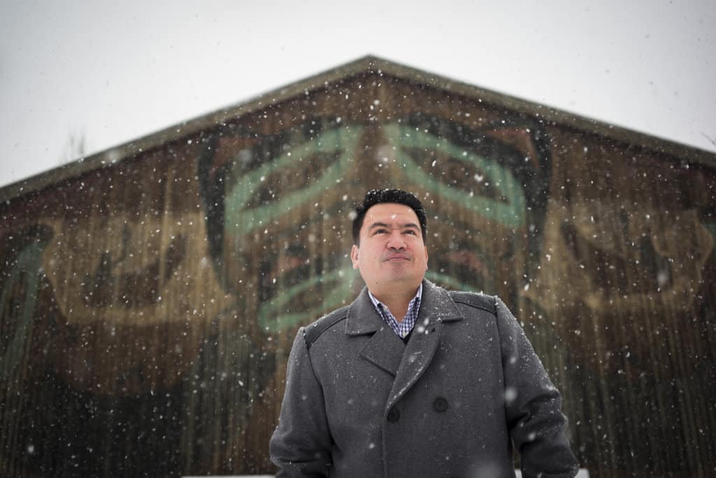 Squamish First Nation Chief Ian Campbell says his band thinks that Prime Minister Justin Trudeau’s approval of the Trans Mountain pipeline was a foregone conclusion and that the government shirked its duty to consult First Nations. Darren Hauck for Reveal