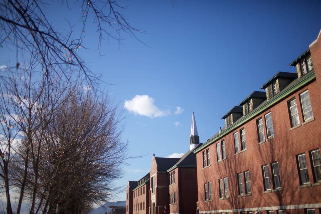 The Kamloops Indian Residential School was once part of the Canadian government’s “aggressive assimilation” program for indigenous children. After the school closed in 1977, local First Nations took ownership of the building. Patrick Michels for Reveal
