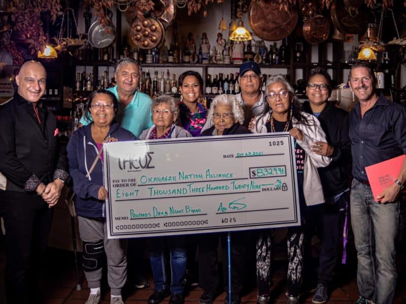 Drag bingo fundraisers held at Theo’s Restaurant raise money for local residential ‘school’ survivors