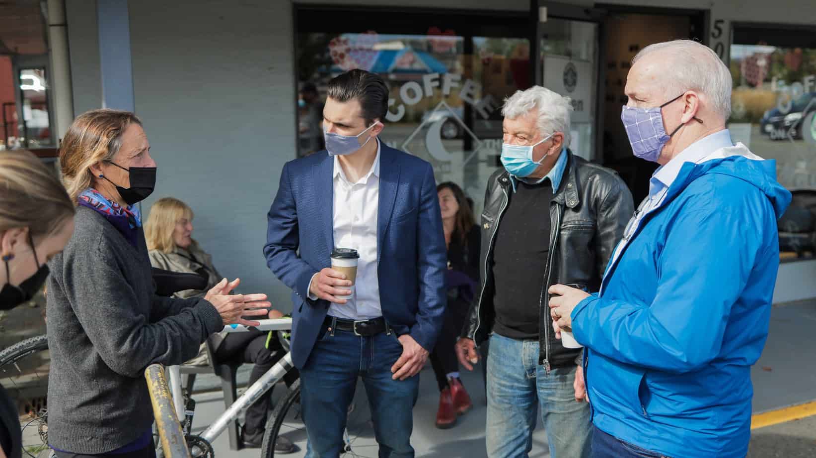 rob douglas john horgan ndp