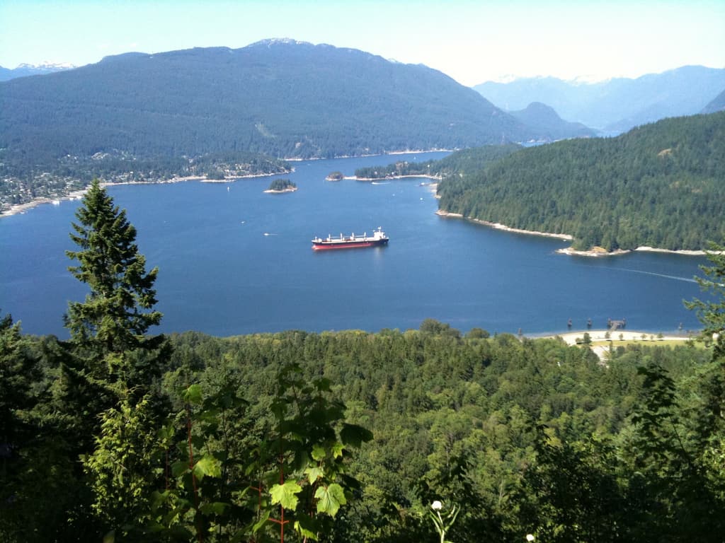 View of Say Nuth Khaw Yum, also known as Indian Arm, Provincial Park. The Tsleil-Waututh are trying to protect their traditional territory from a spill. Flickr user jmw120
