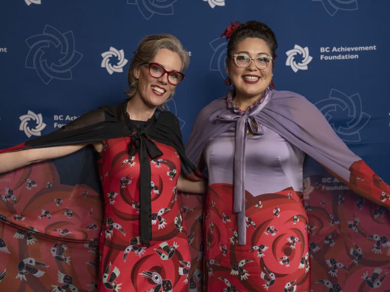 Sisters Aunalee Boyd-Good and Sophia Seward-Good have spent the last few years building Ay Lelum-The Good House of Design into a cherished family business showcasing the art of Coast Salish-inspired fashion.
