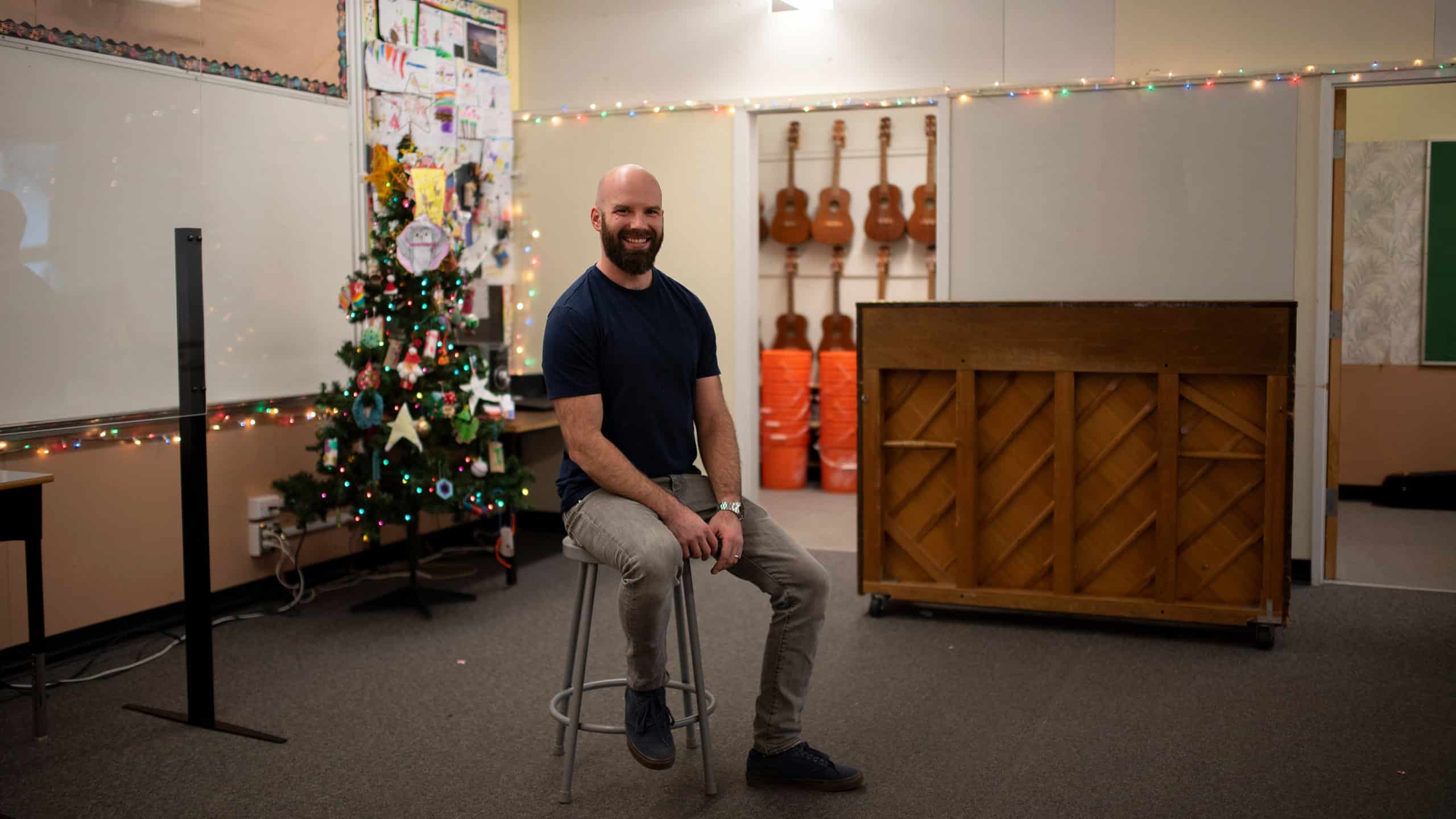 Christ Poynter, SD62 music teacher