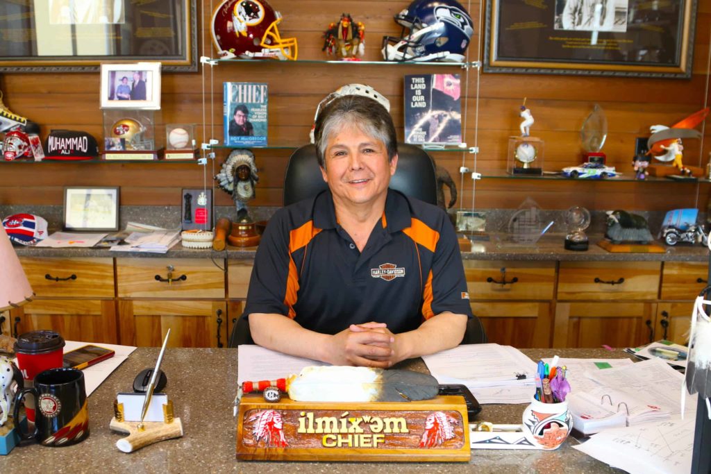 Chief Clarence Louie to receive honorary degree from UBC Okanagan after serving as chief of the Osoyoos Indian Band for 37 years