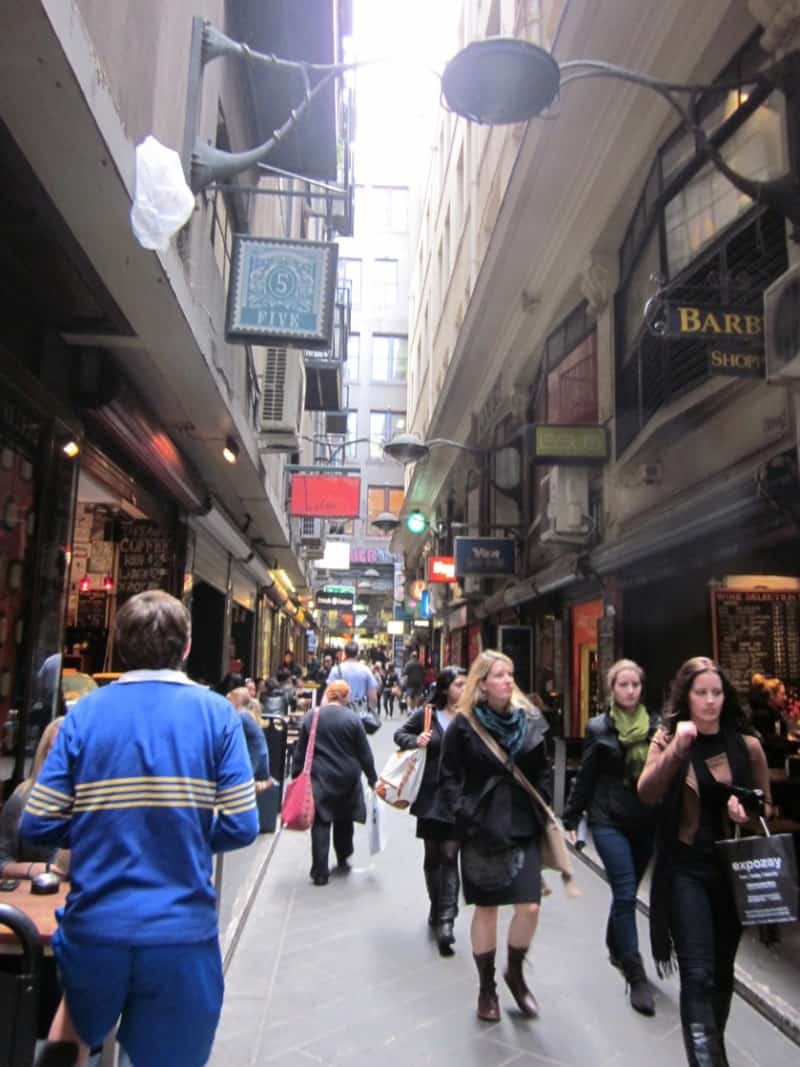 Melbourne laneway.