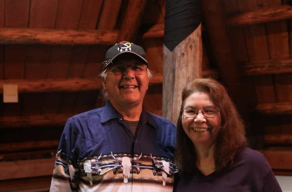 Christina Marchand and Eric Mitchell