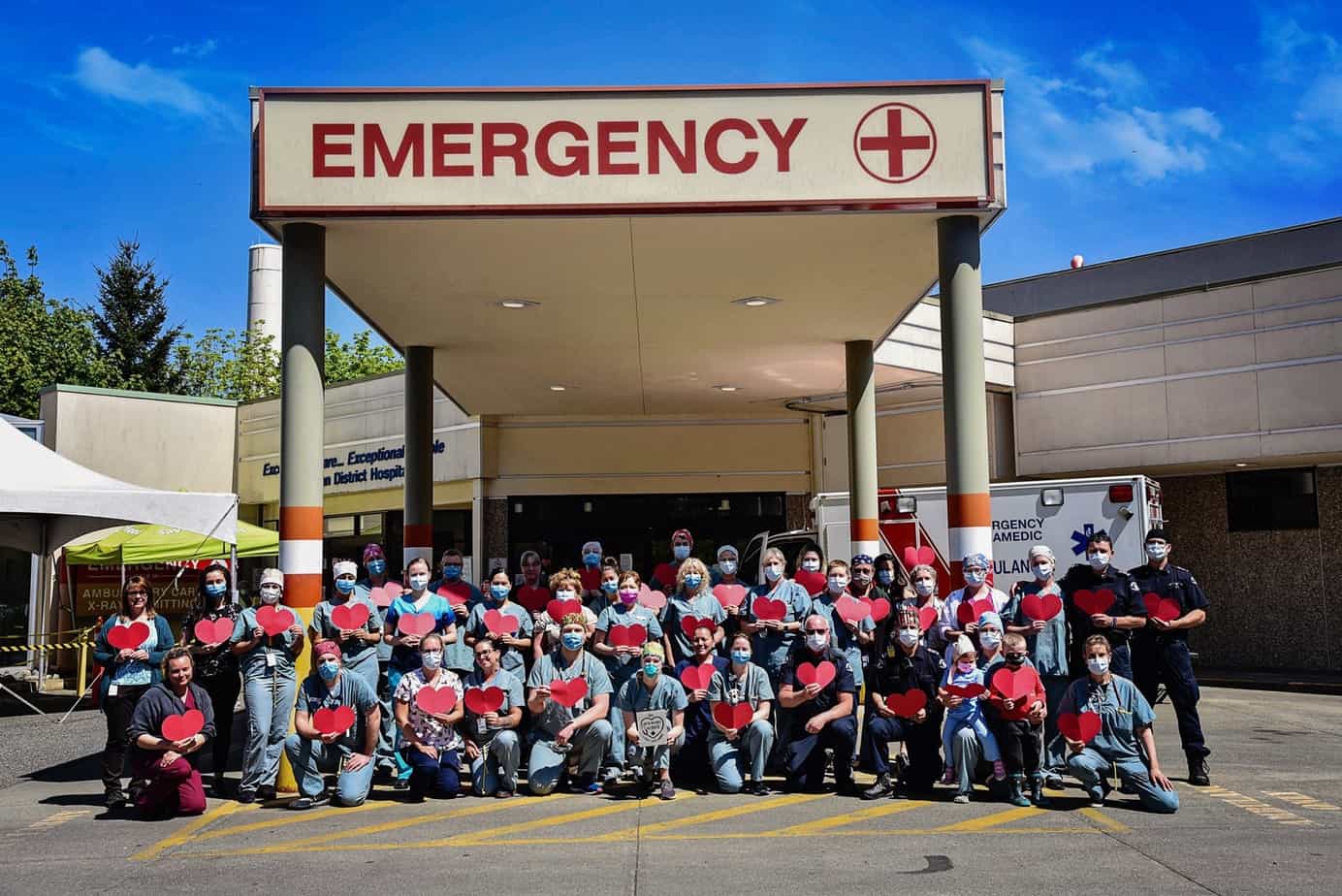 Emergency department staff Cowichan District hospital