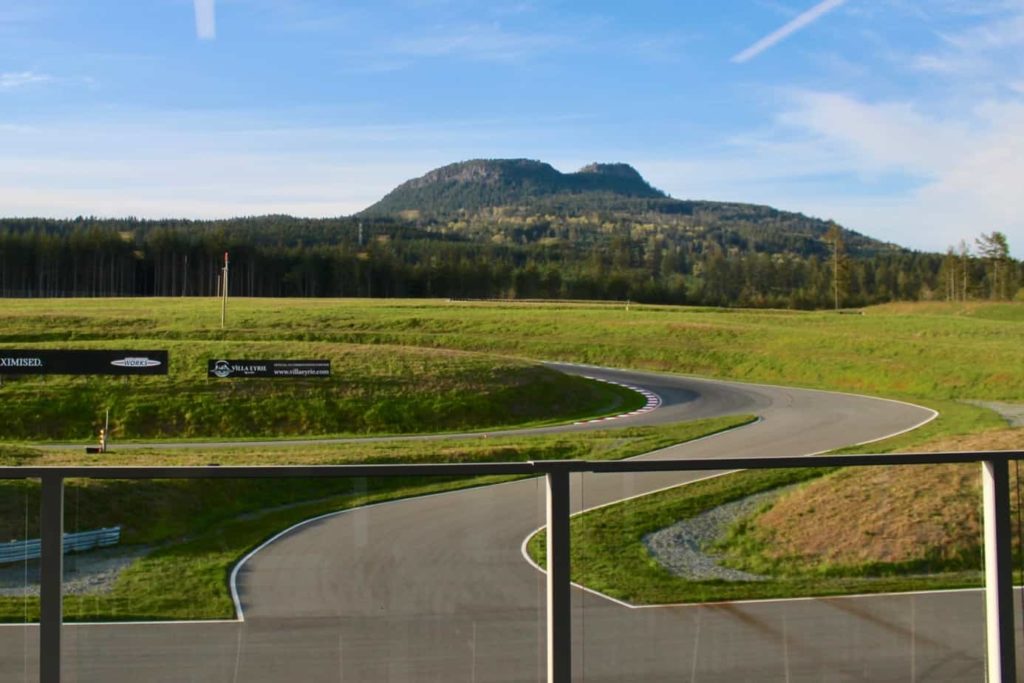 The Vancouver Island Motorsport Circuit sits ao the base of Mt. Prevost, near Duncan. Jacqueline Ronson/The Discourse
