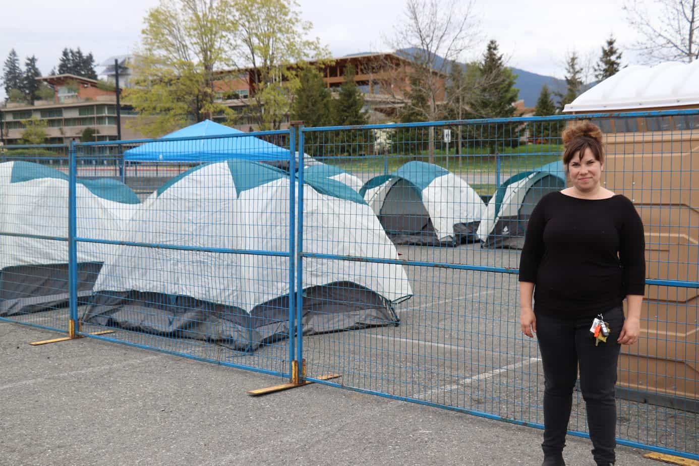 Adria Borghesan manages the CWAV women's shelter