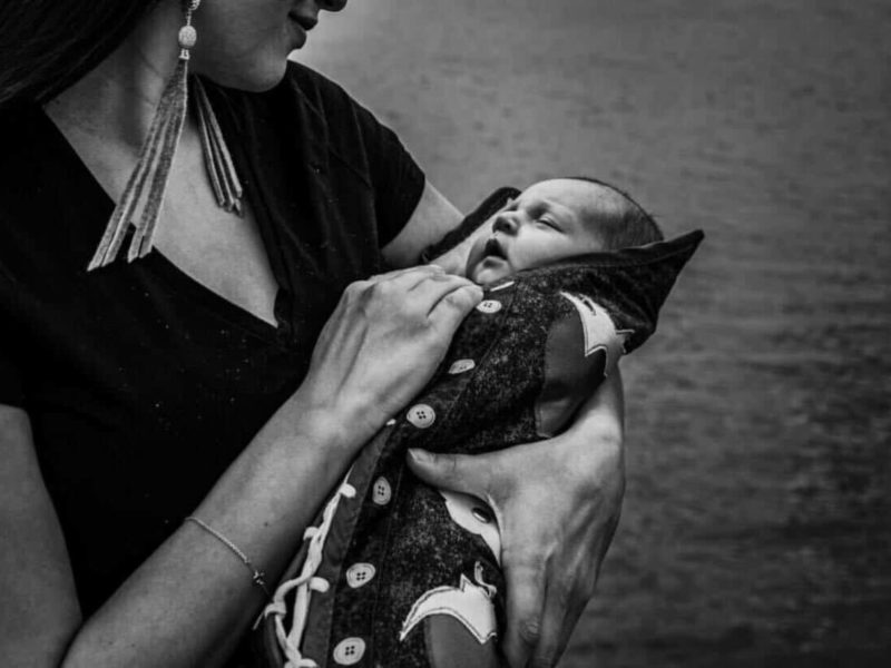 Birth Alert investigation: Indigenous families are grossly overrepresented in birth alerts in B.C. Photo of reporter Anna McKenzie and her daughter taken by Captured Memories Photography.