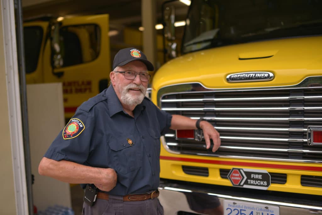 Mike Lees Sahtlam Fire Department