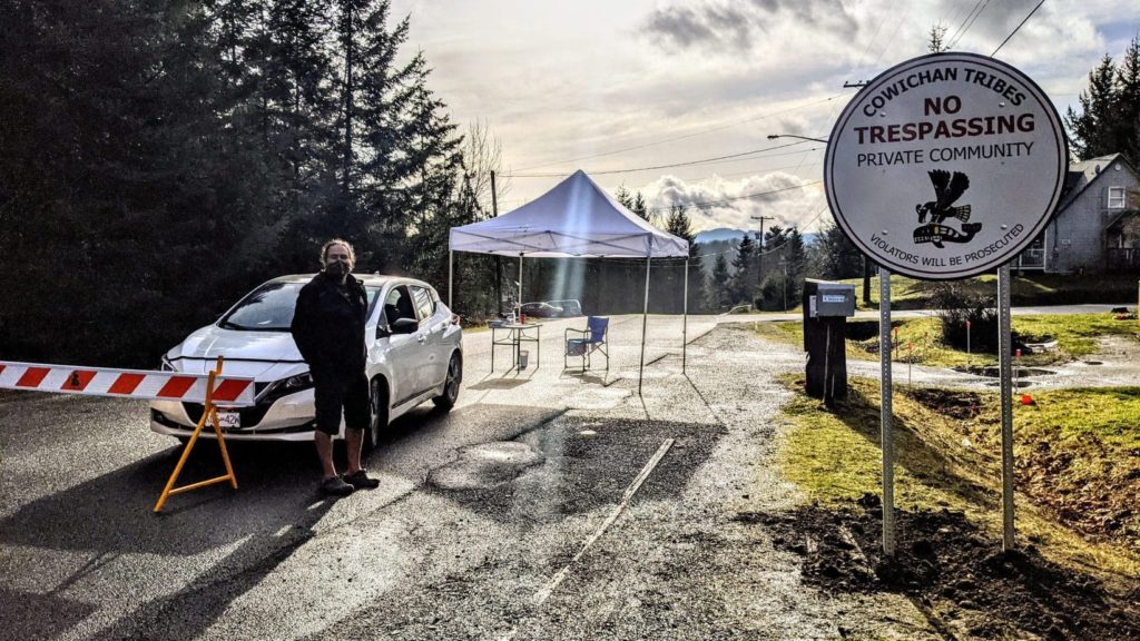 cowichan tribes covid racism