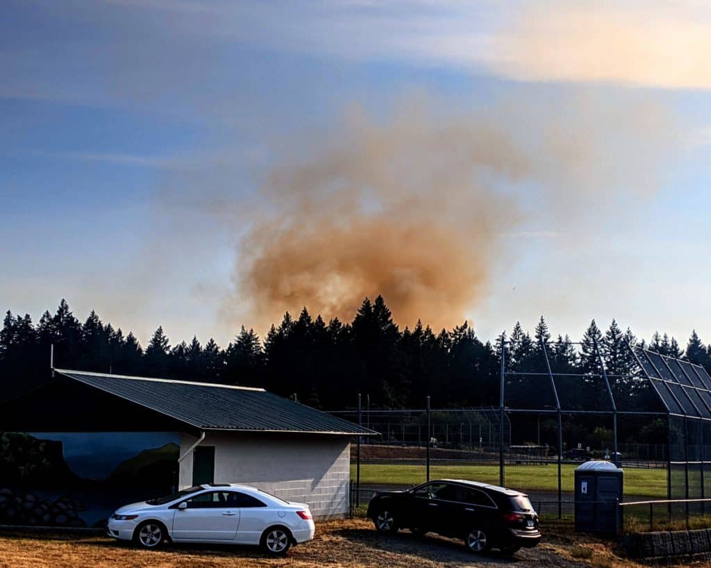 maple bay fire July 7 2021 Duncan