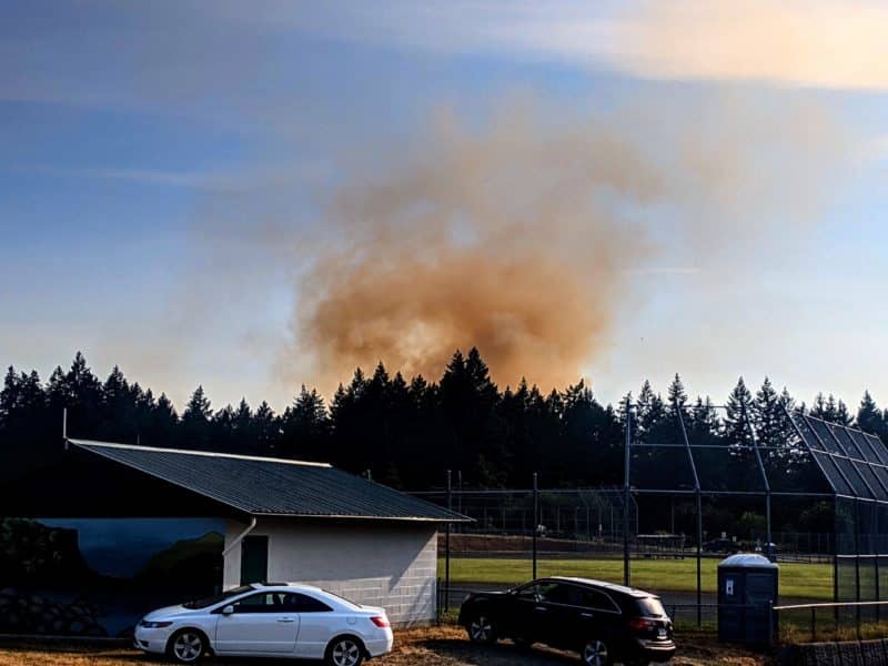 maple bay fire July 7 2021 Duncan