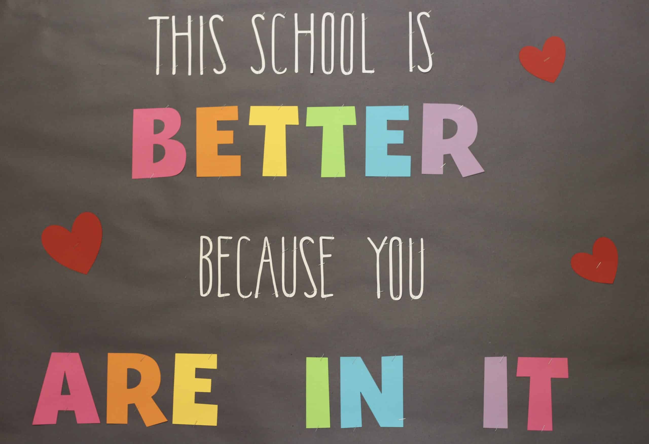 Sooke School District back to school welcome sign