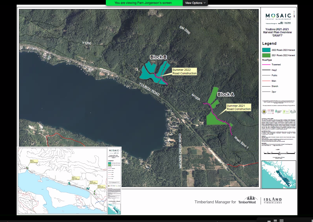logging plans mosaic meade creek
