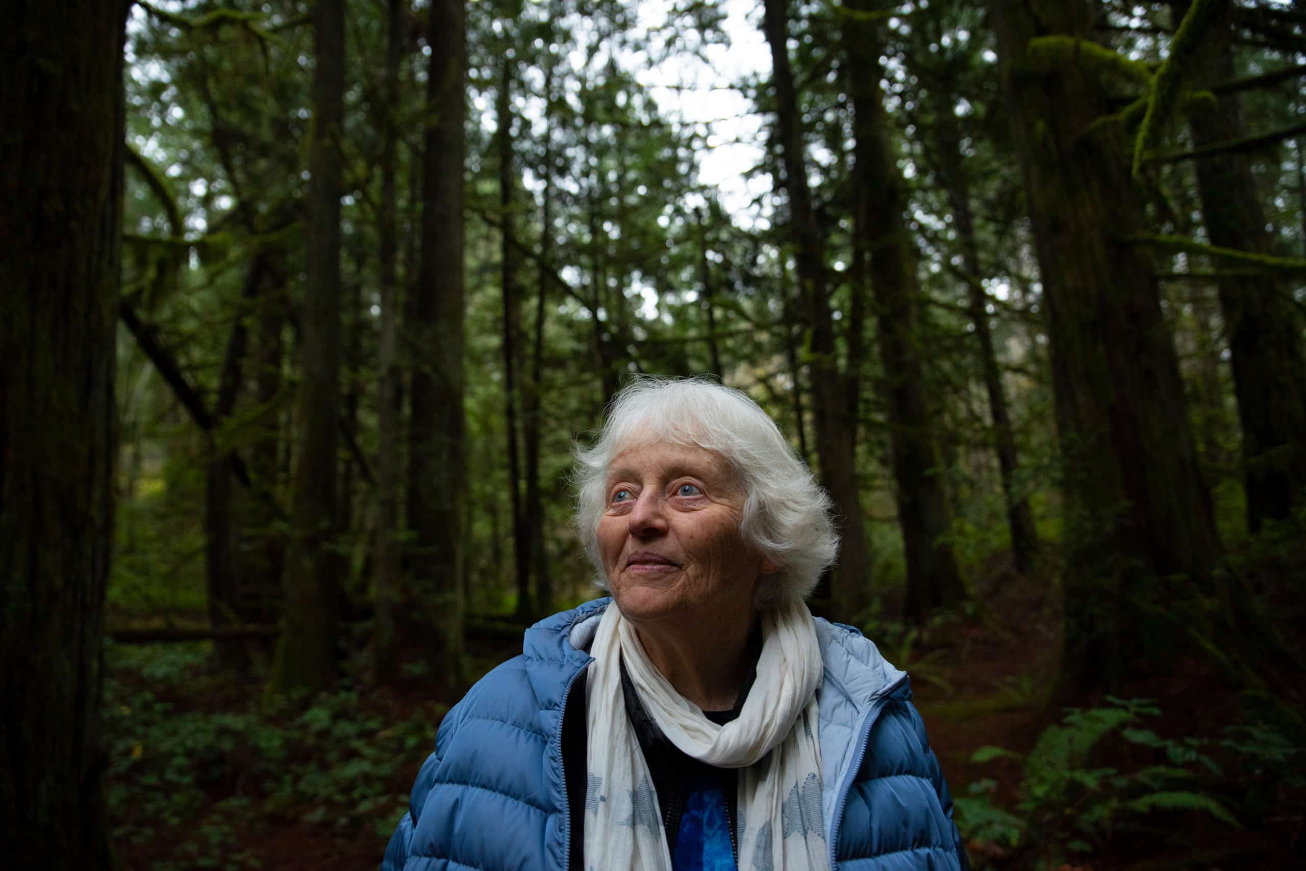 A photo of Vicky Husband, who says citizen advocacy is crucial to conservation.