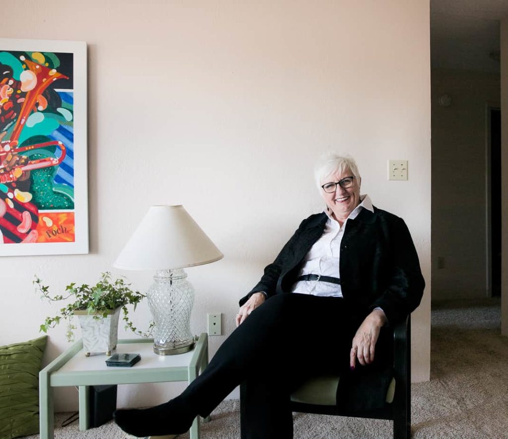 “This is the best place I have ever found to furnish and decorate with second-hand items,” says Peg Ainsley, who recently moved to Duncan from Alberta. Jenny Holden/The Discourse Cowichan