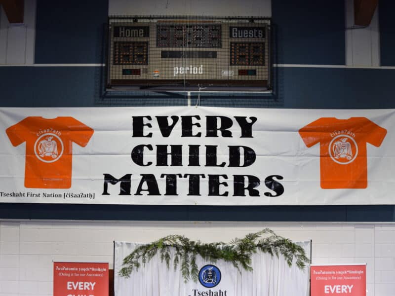 A banner reads "Every Child Matters"