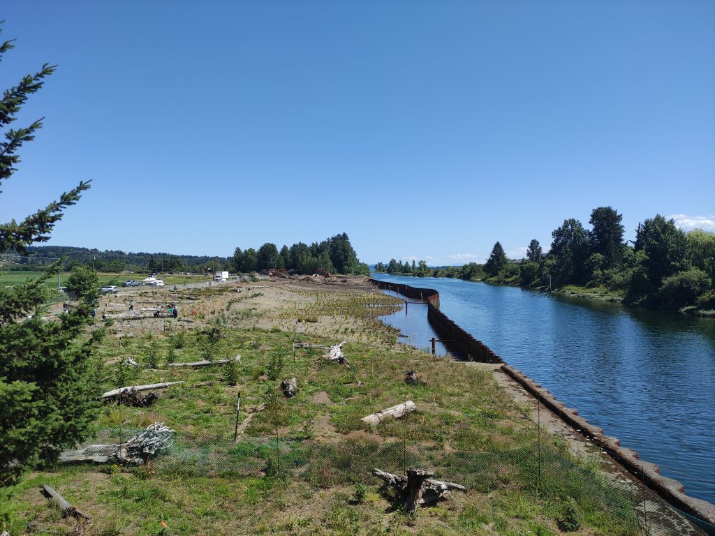 The Kus-kus-sum site on a sunny day