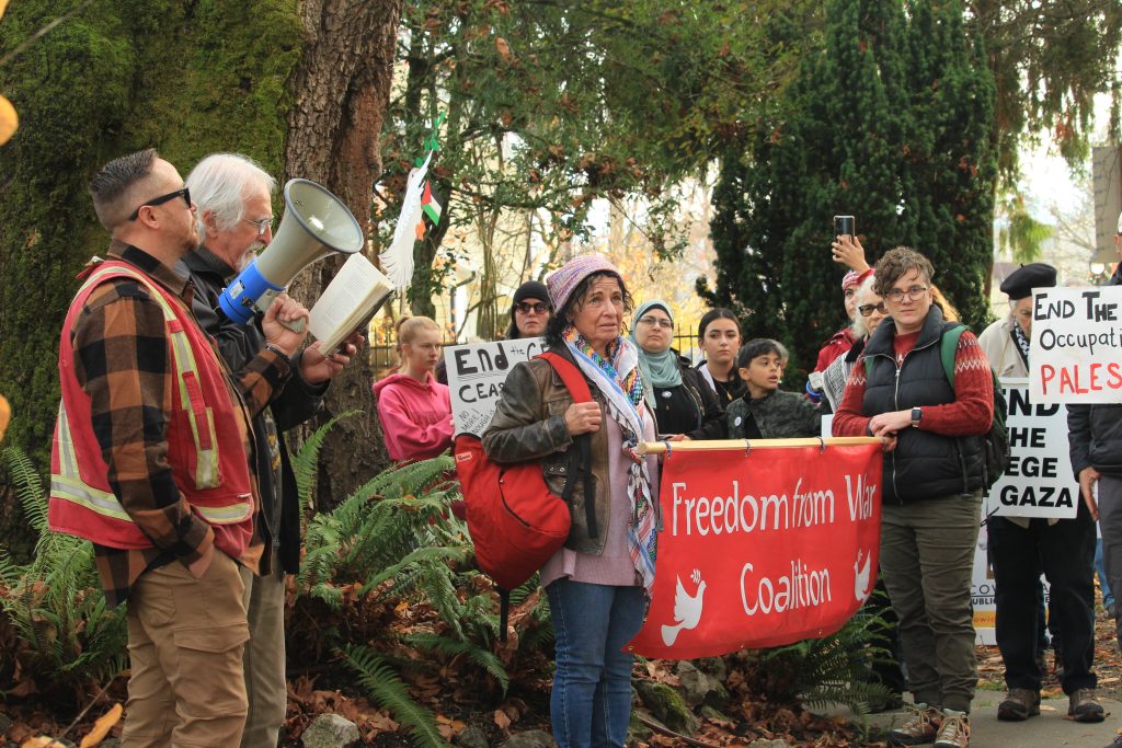 Cowichan rally demands a ceasefire in Gaza The Discourse.